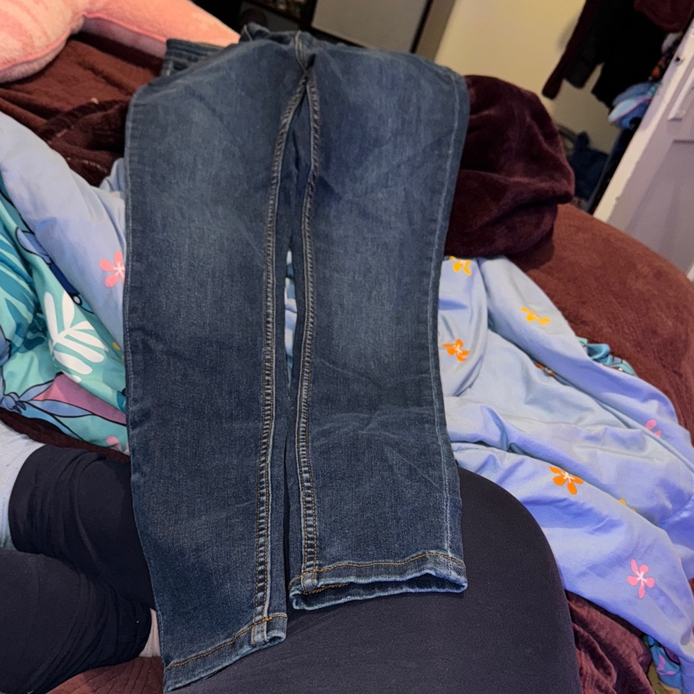 Stylish Dark Blue Women's Skinny Jeans